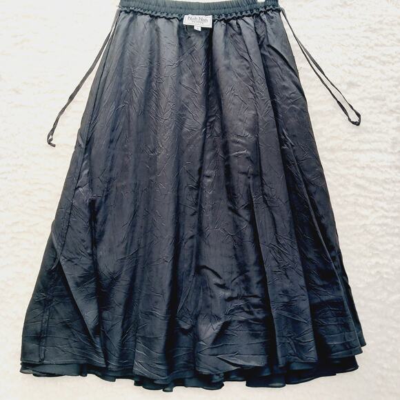 Skirt Maxi Nah Chiffon Goth Witchy Fairygoth Dark Soft Grunge Mob Wife Size PS - Picture 7 of 11